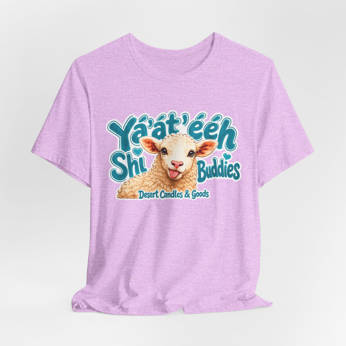 Ya'at'éeh Shi Buddies Tee — Cute Desert Lamb Graphic T-Shirt