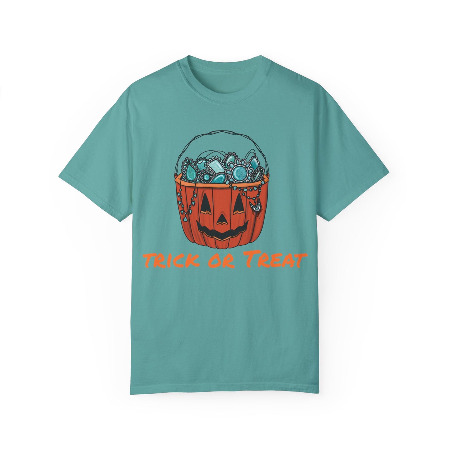 Unisex Garment-Dyed T-shirt Pumpkin