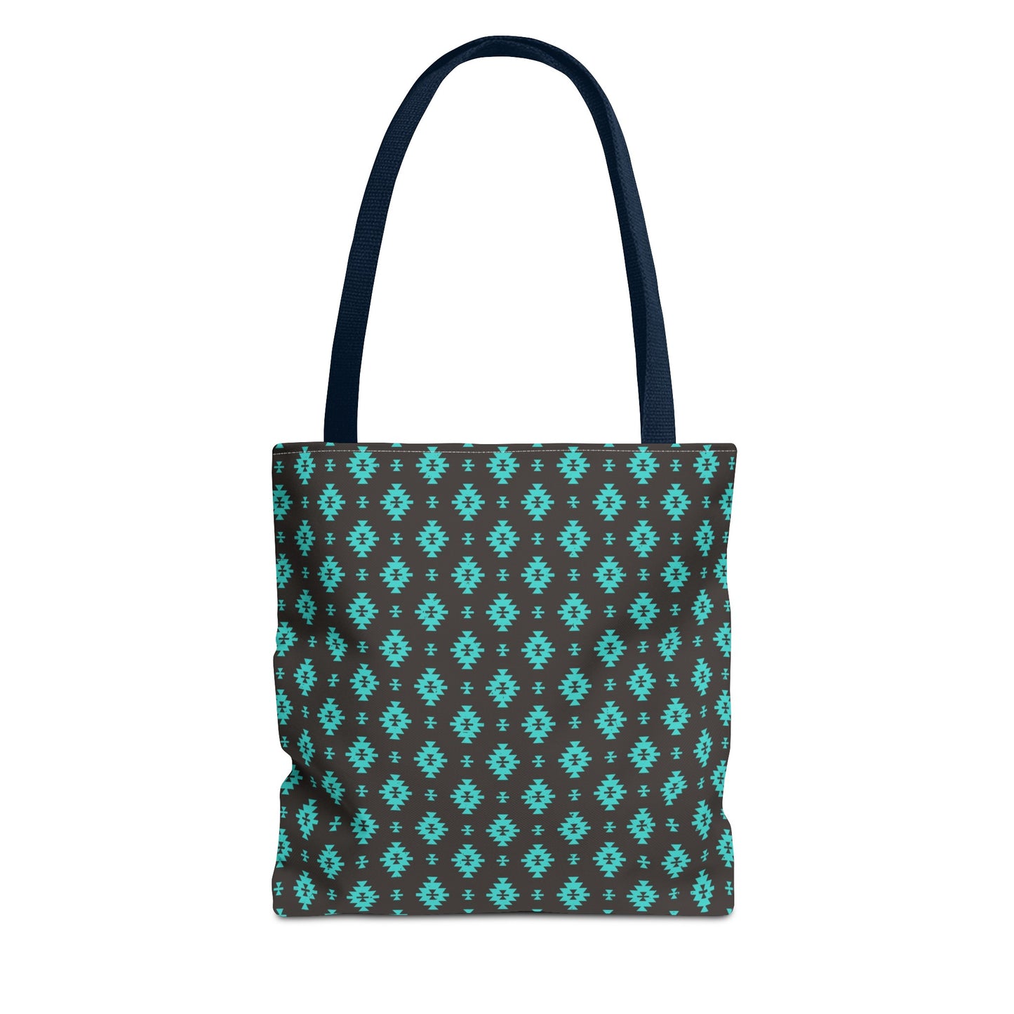 Turquoise Design Tote Bag