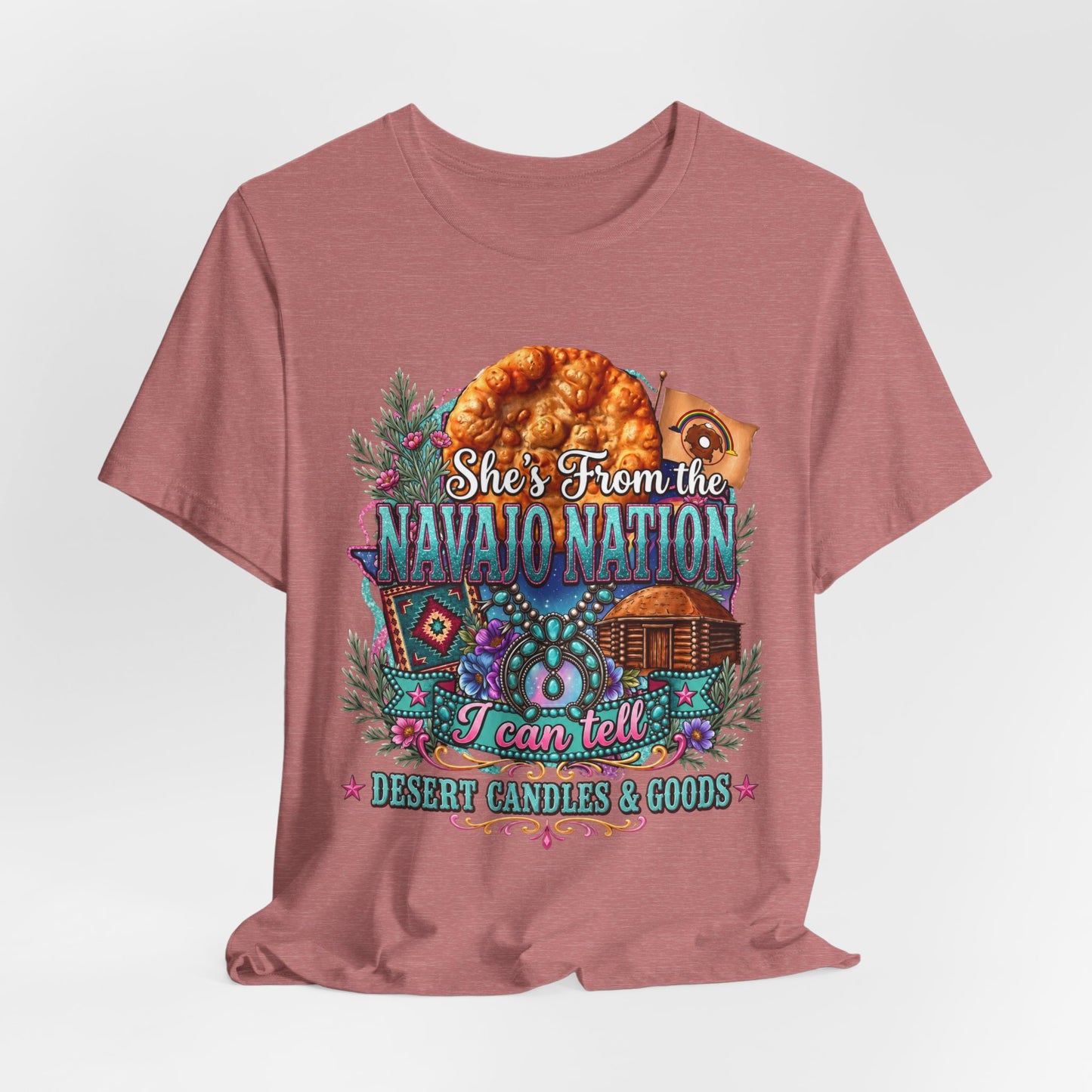 She's From the Navajo Nation T-Shirt — Native Pride Graphic Tee