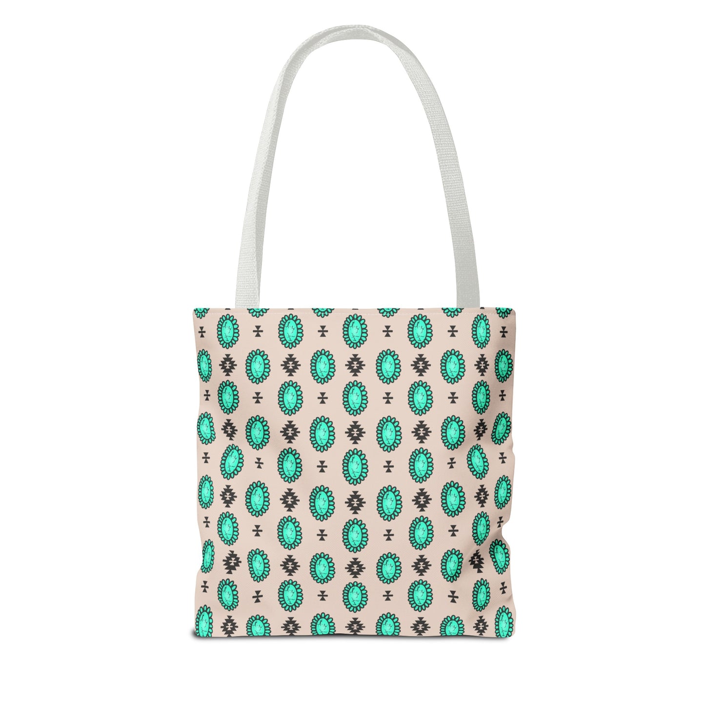 Turquoise Me Down Tote Bag