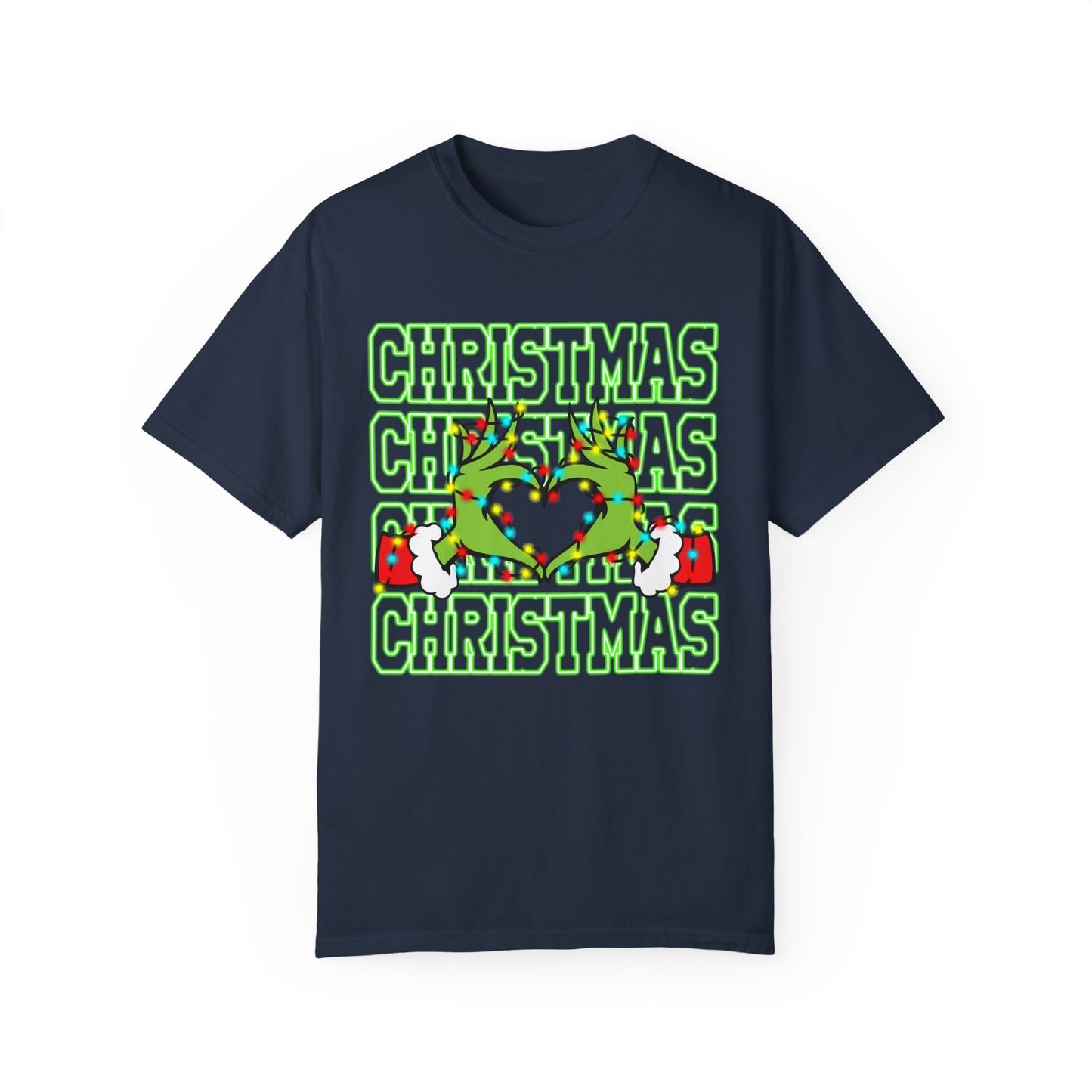 Unisex Garment-Dyed T-shirt Christmas