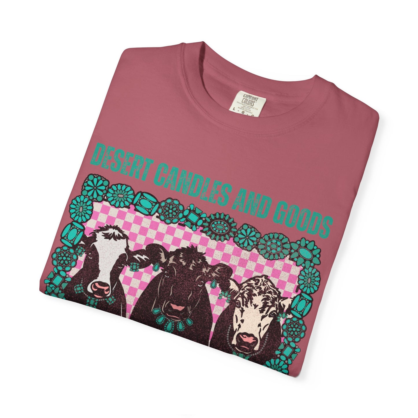 Cow Unisex Garment-Dyed T-shirt