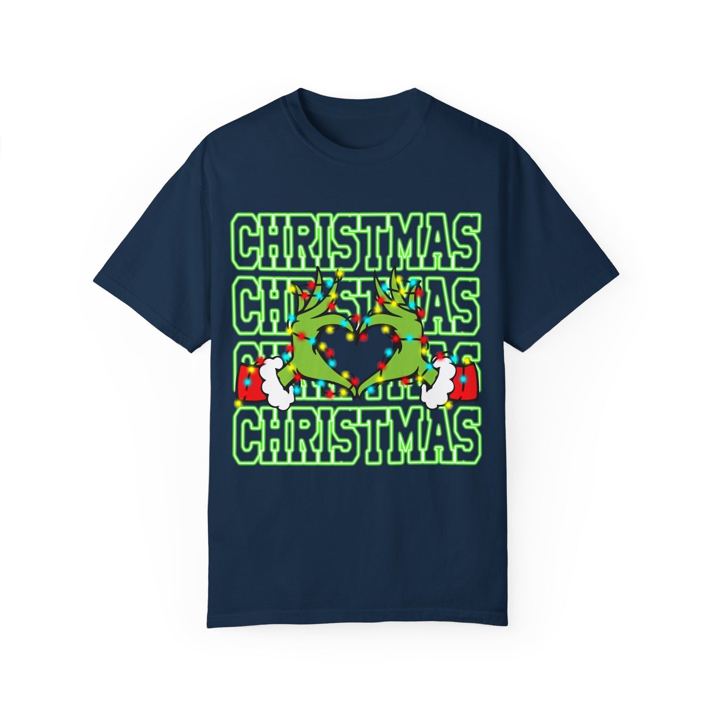 Unisex Garment-Dyed T-shirt Christmas