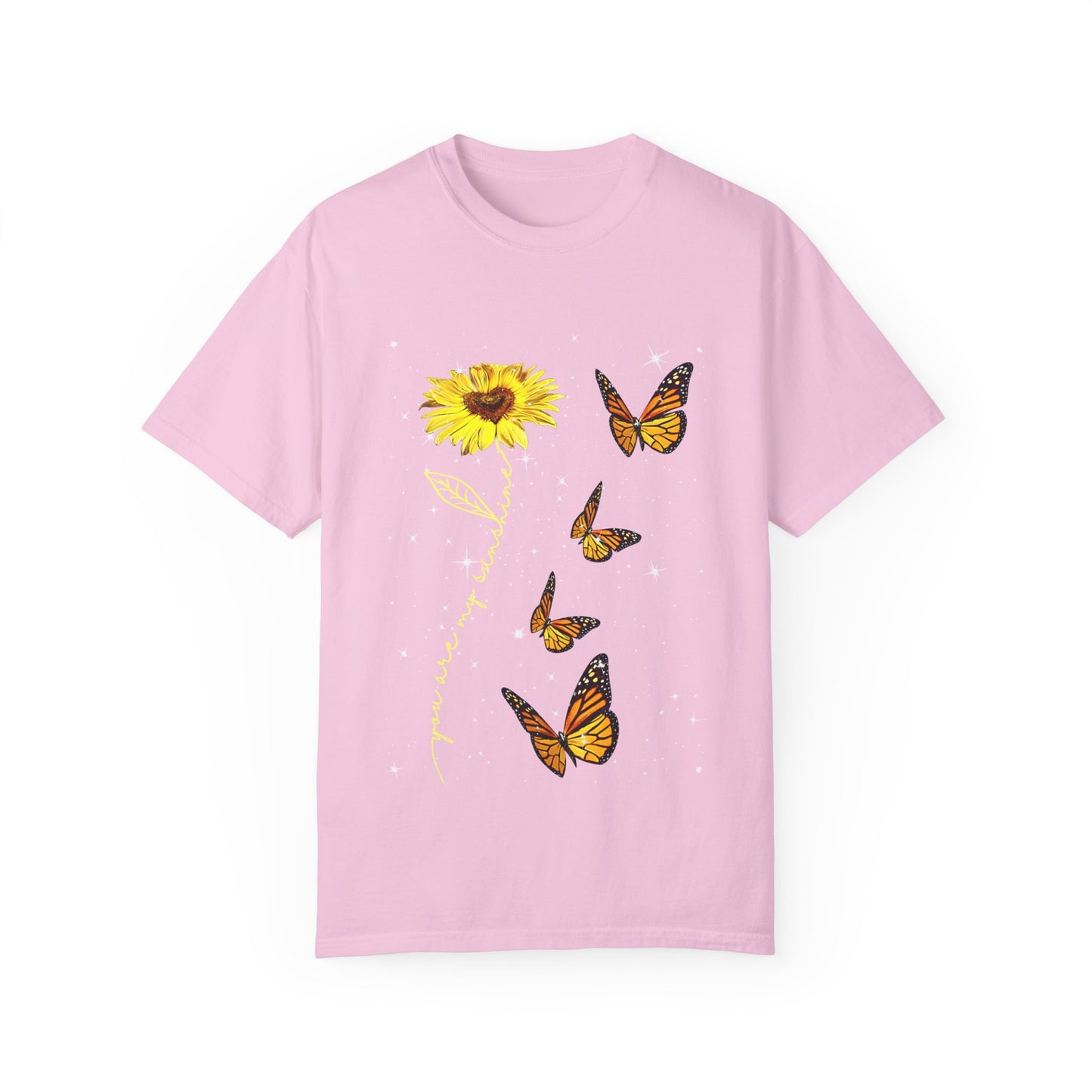 Sunflower and butterflies Tee