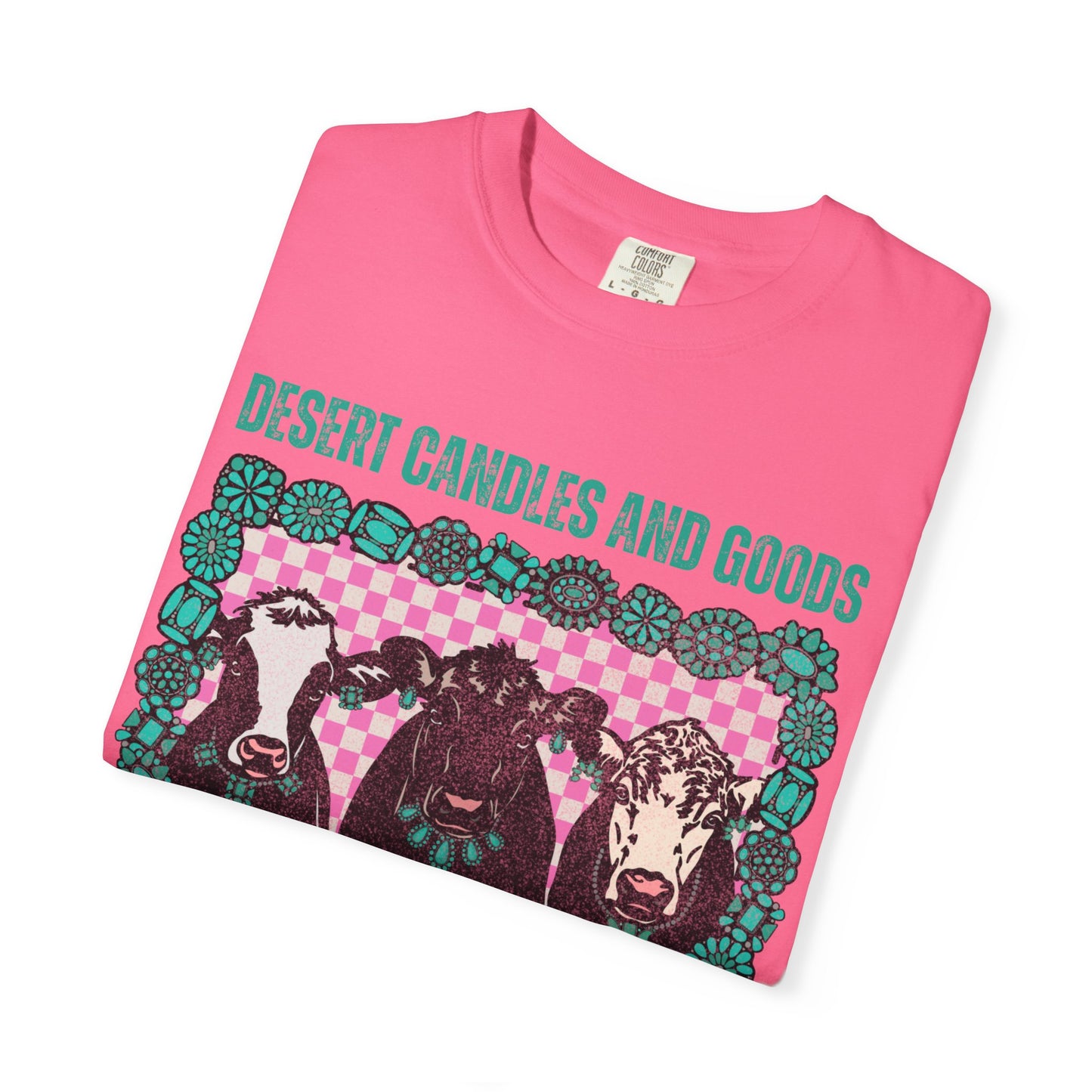 Cow Unisex Garment-Dyed T-shirt