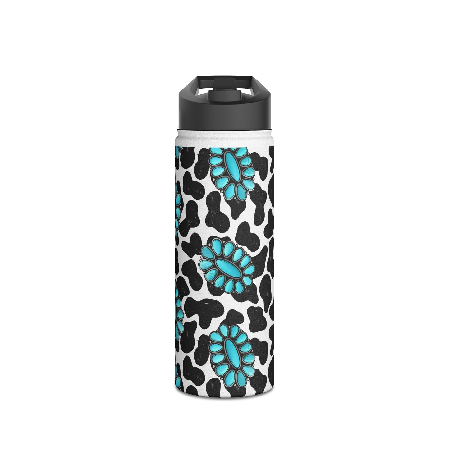 Turquoise love Stainless Steel Water Bottle