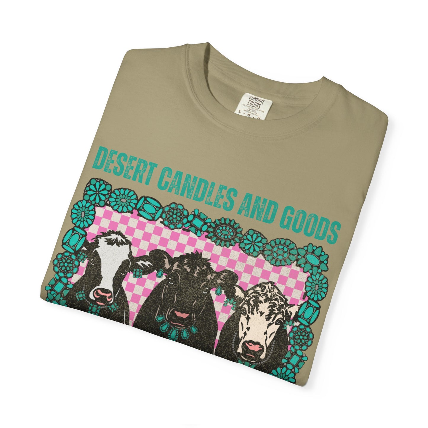 Cow Unisex Garment-Dyed T-shirt