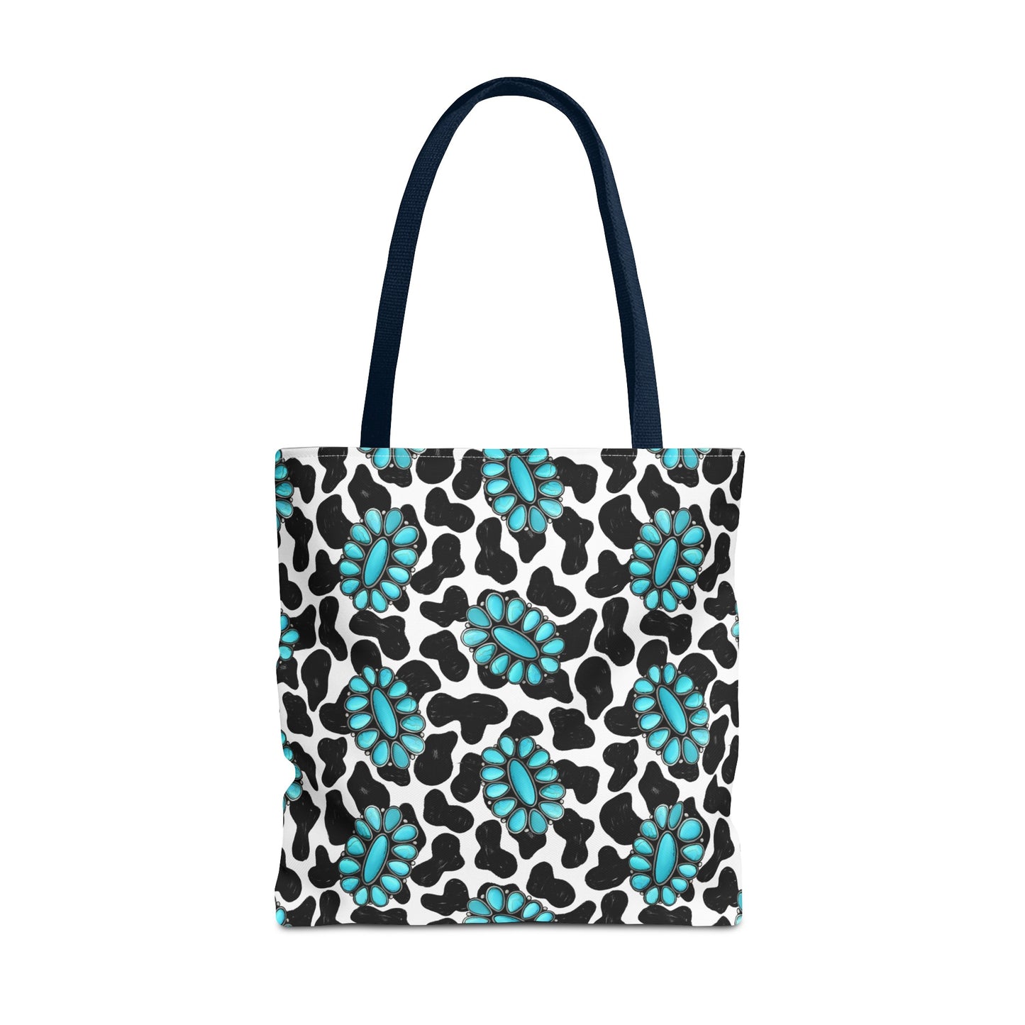 Turquoise Love Tote Bag