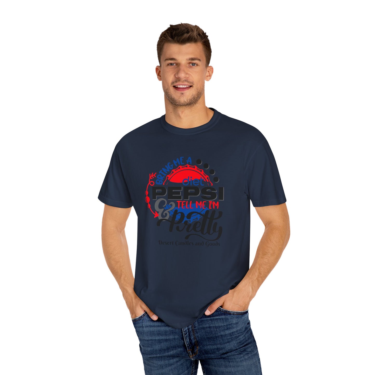 Unisex Garment-Dyed T-shirt Diet Pepsi