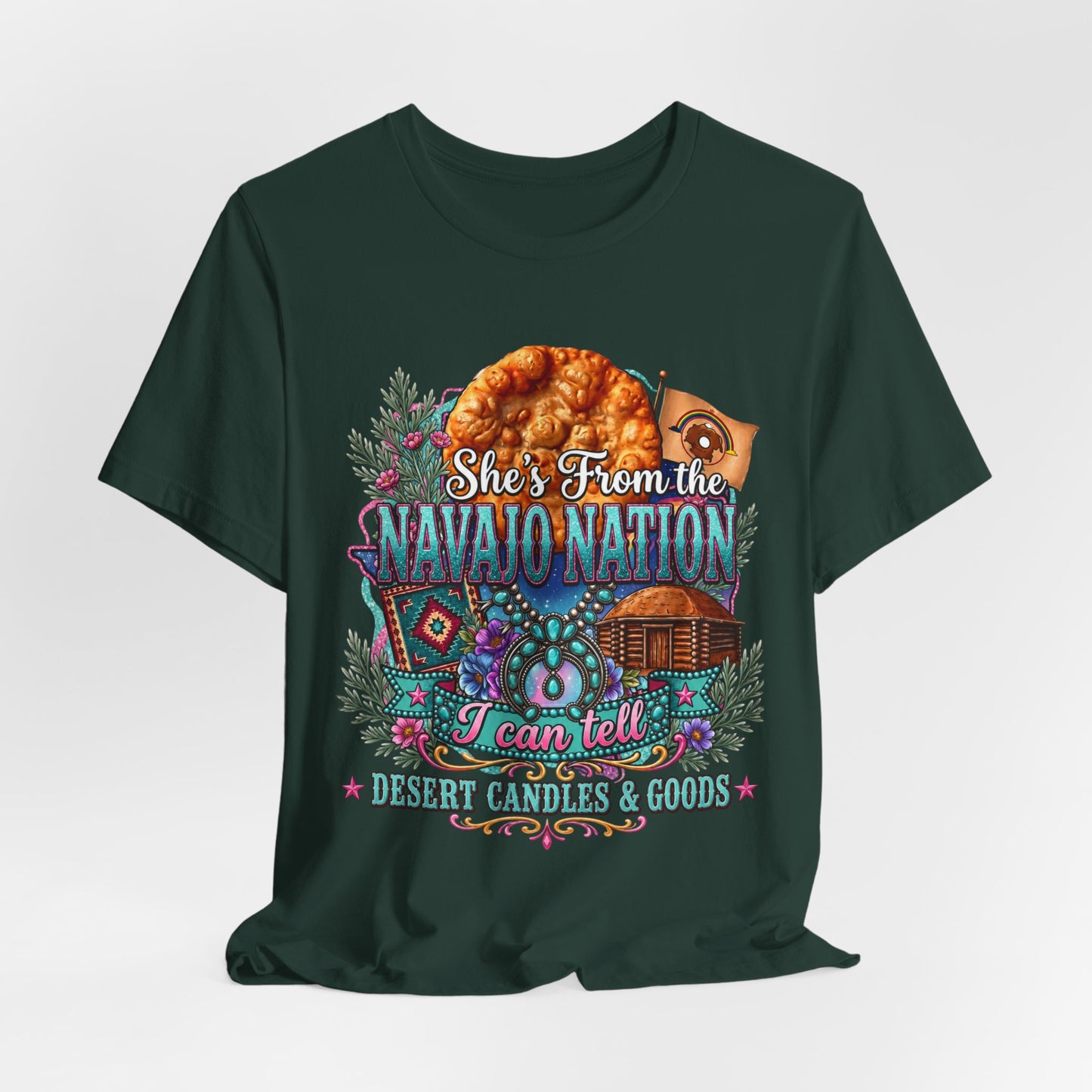 She's From the Navajo Nation T-Shirt — Native Pride Graphic Tee