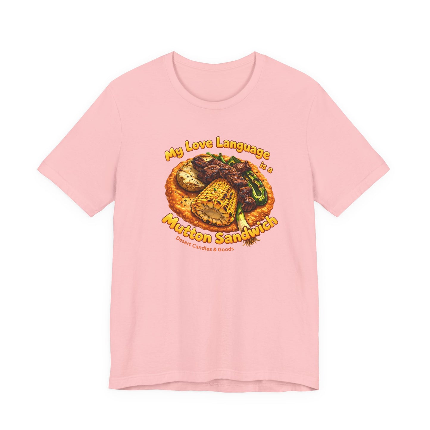 BELLA CANVAS-Turquoise Love Heart T-Shirt — "My Love Language is Turquoise" Graphic Tee