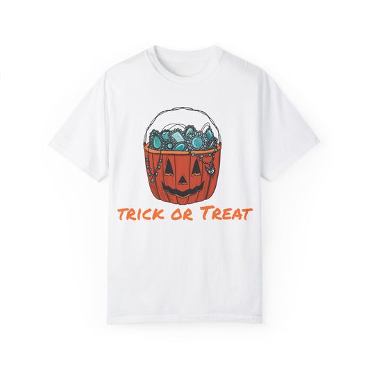 Unisex Garment-Dyed T-shirt Pumpkin