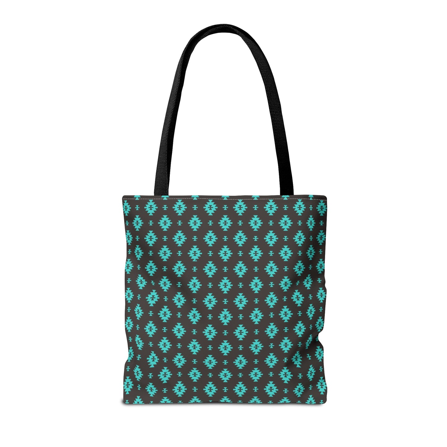 Turquoise Design Tote Bag