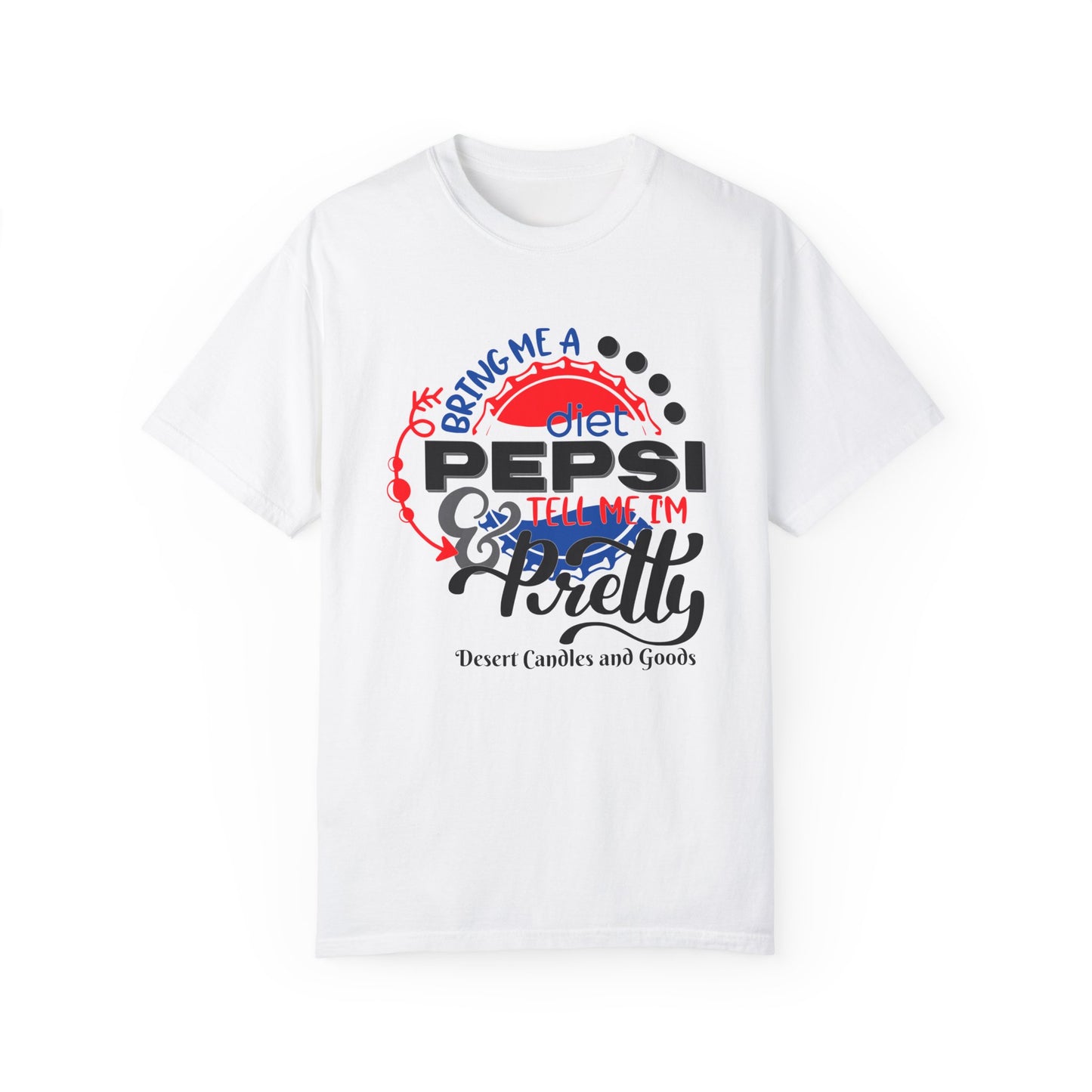 Unisex Garment-Dyed T-shirt Diet Pepsi