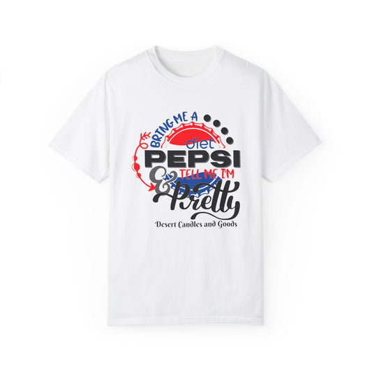 Unisex Garment-Dyed T-shirt Diet Pepsi