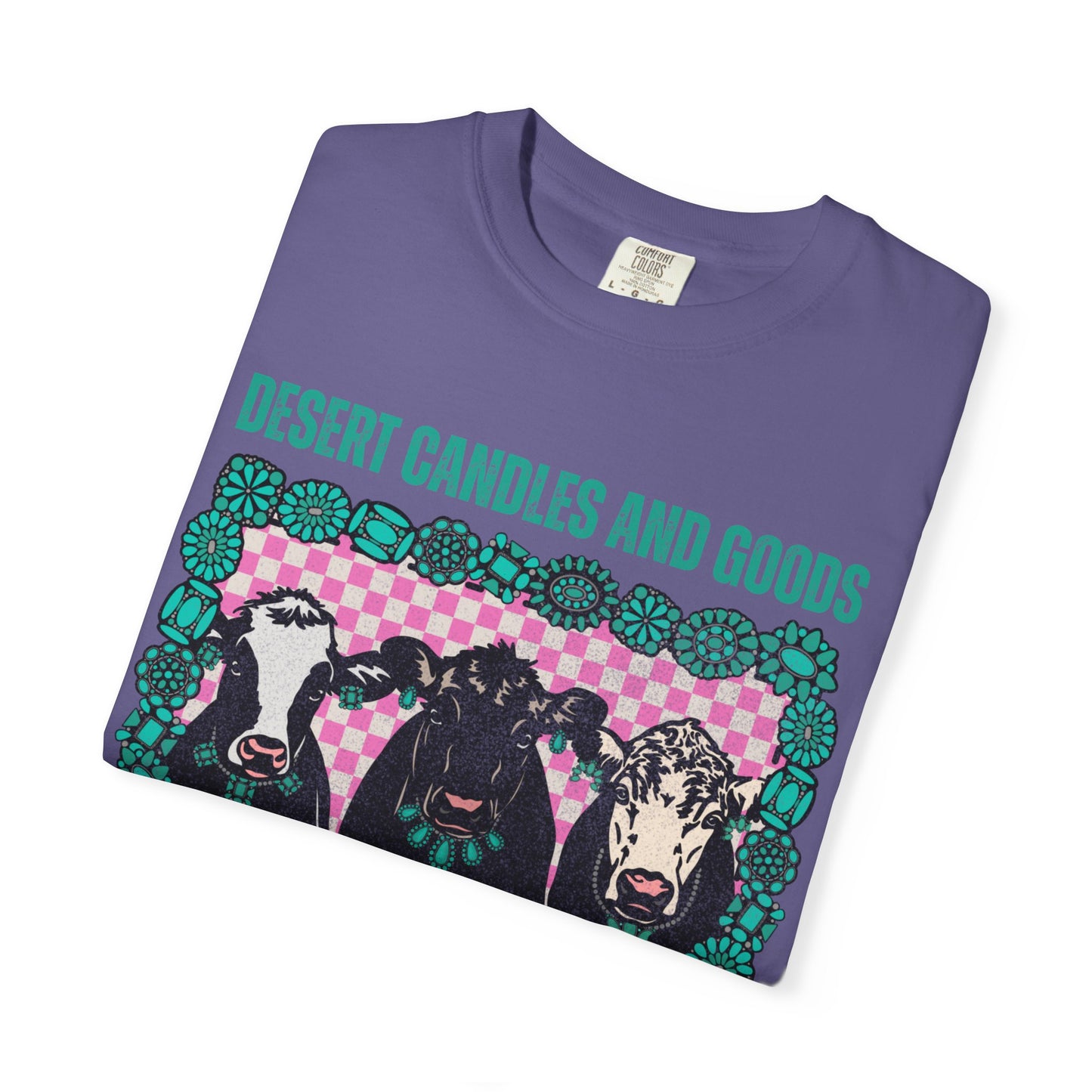 Cow Unisex Garment-Dyed T-shirt