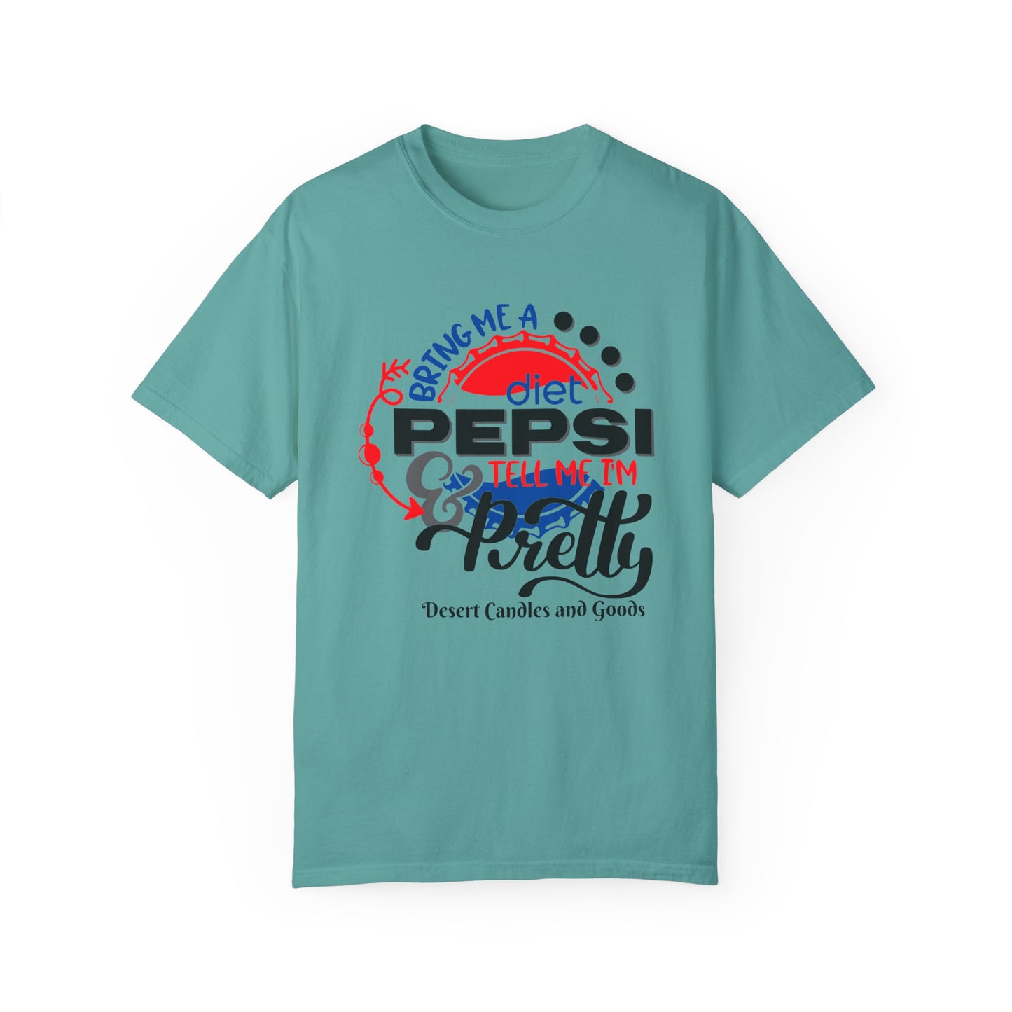 Unisex Garment-Dyed T-shirt Diet Pepsi