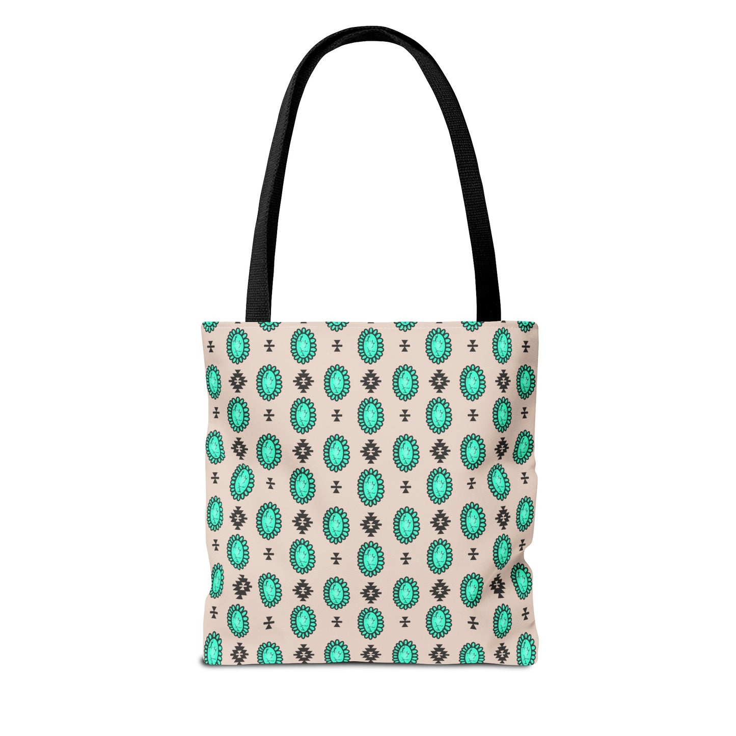 Turquoise Me Down Tote Bag