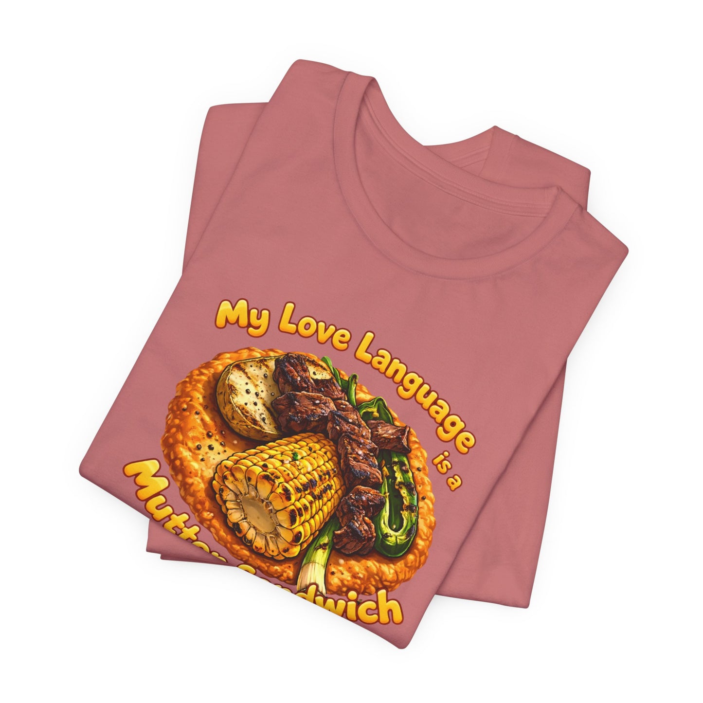 BELLA CANVAS-Turquoise Love Heart T-Shirt — "My Love Language is Turquoise" Graphic Tee
