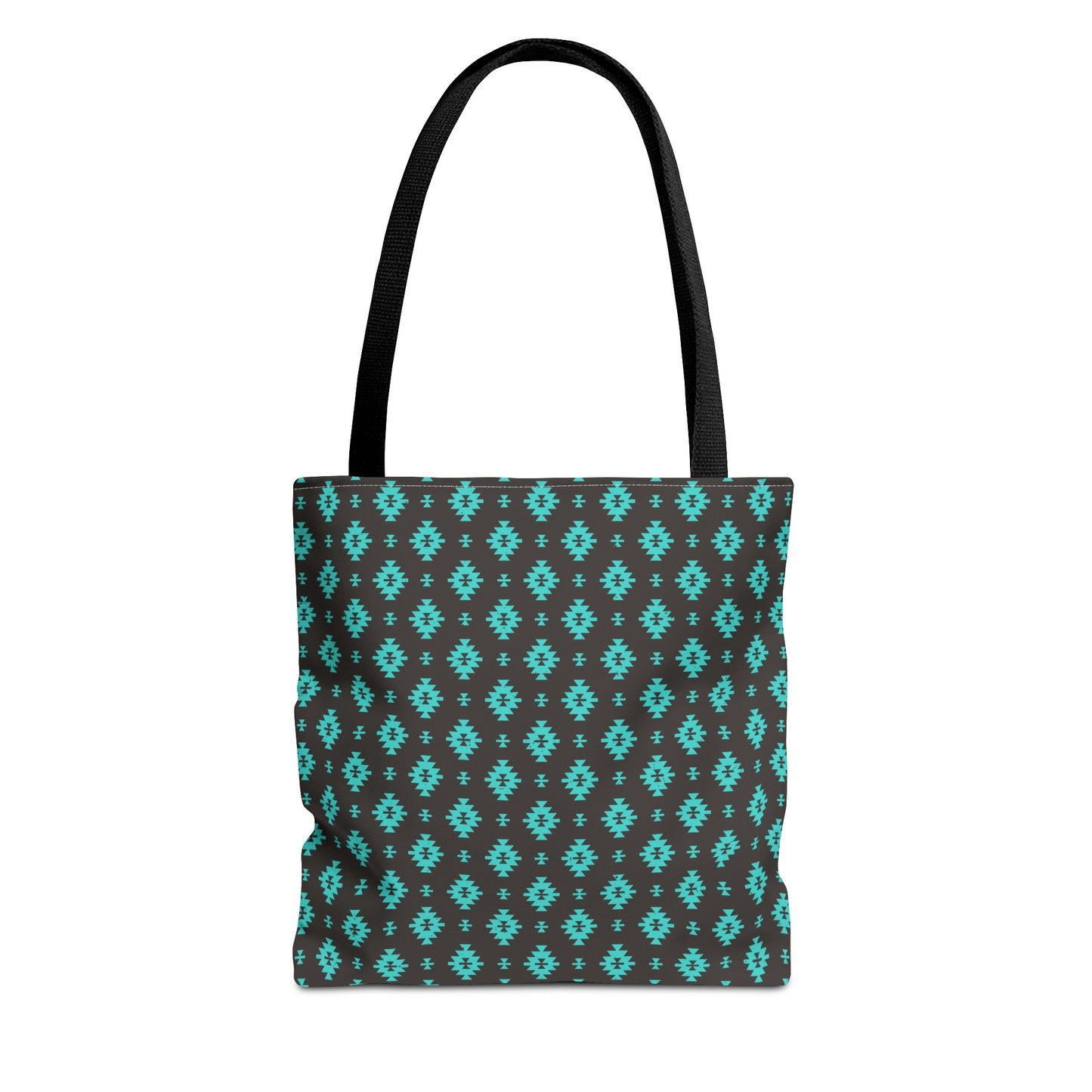 Turquoise Design Tote Bag