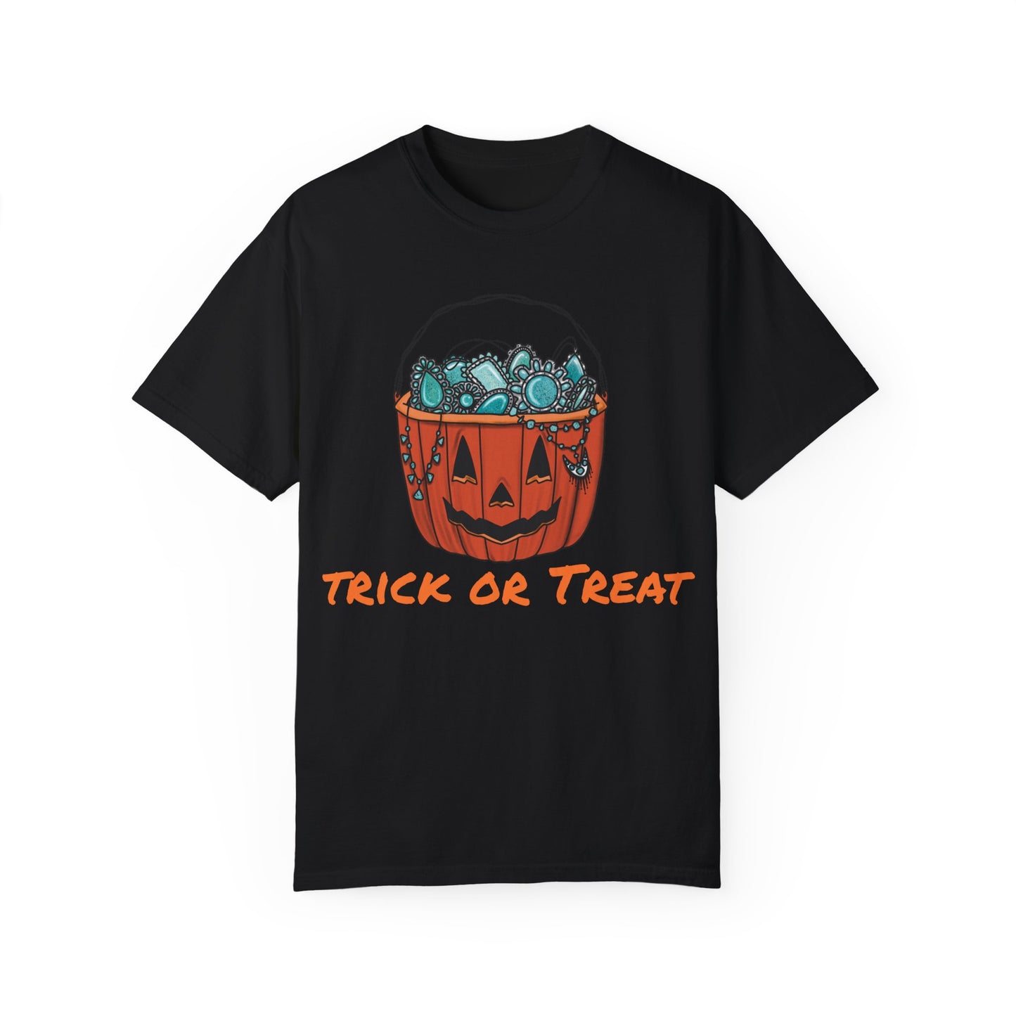 Unisex Garment-Dyed T-shirt Pumpkin