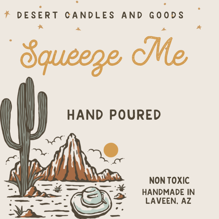 Squeeze Me 8oz Candle