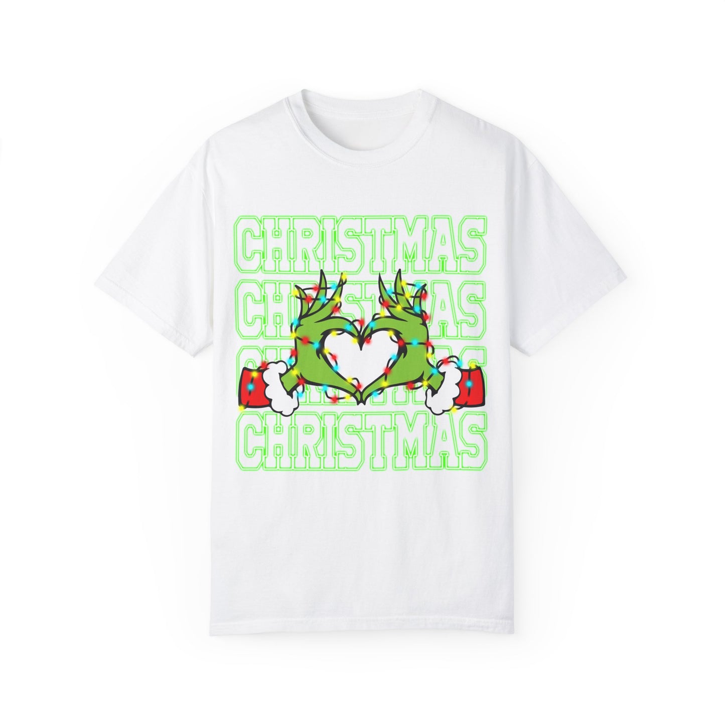 Unisex Garment-Dyed T-shirt Christmas