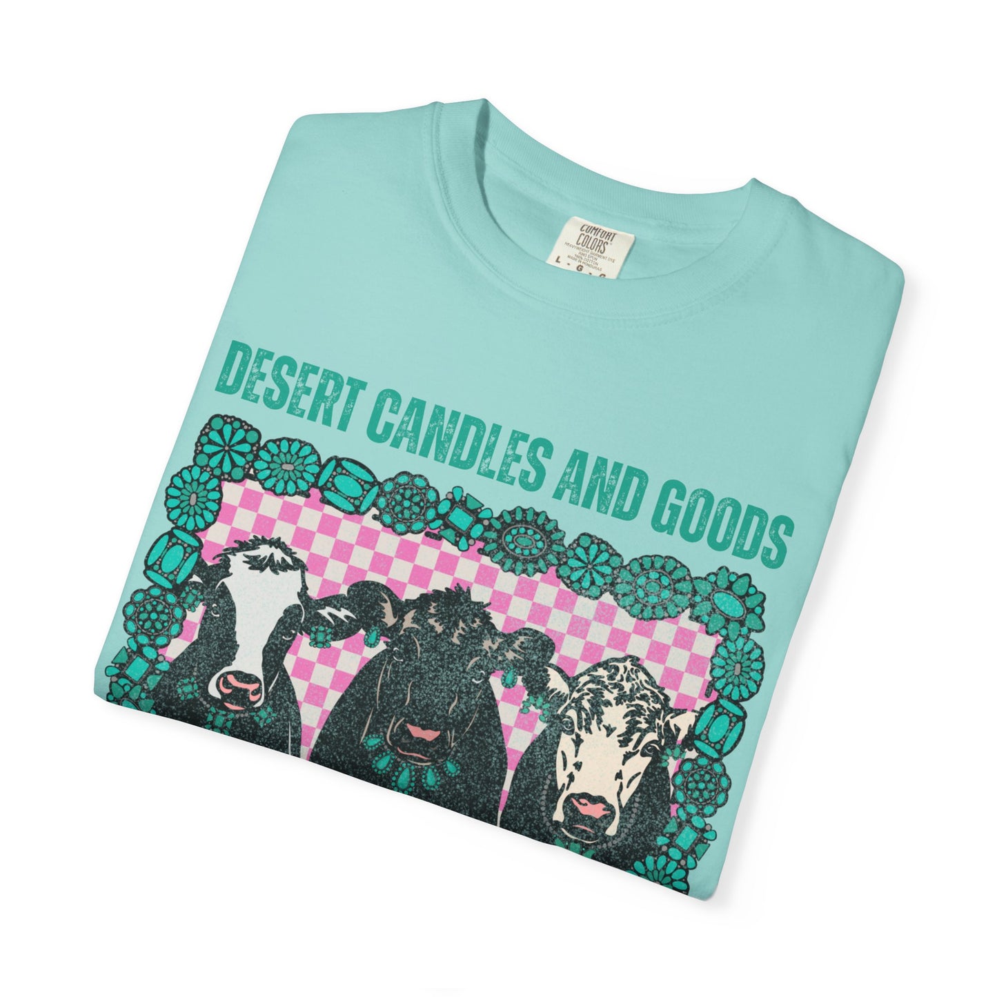 Cow Unisex Garment-Dyed T-shirt