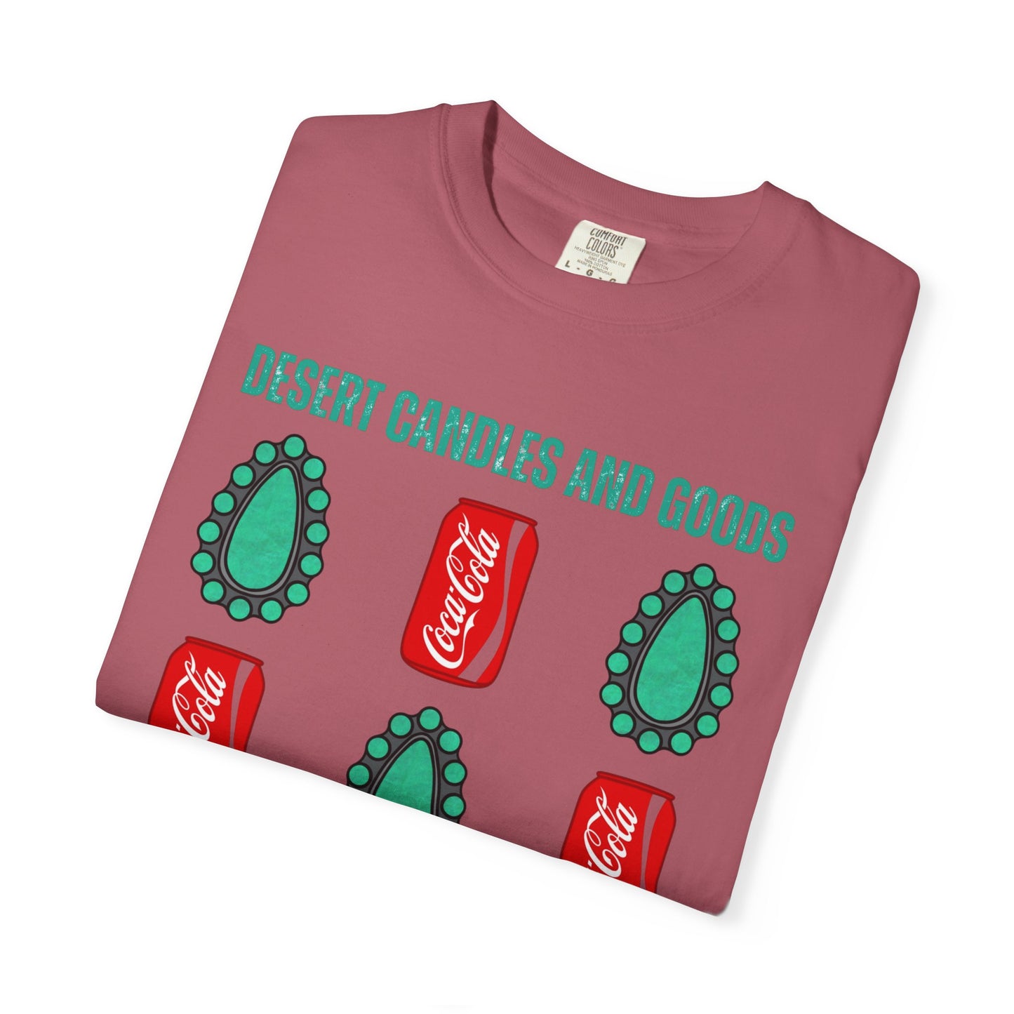 Turquoise Coke Soda Unisex T-shirt
