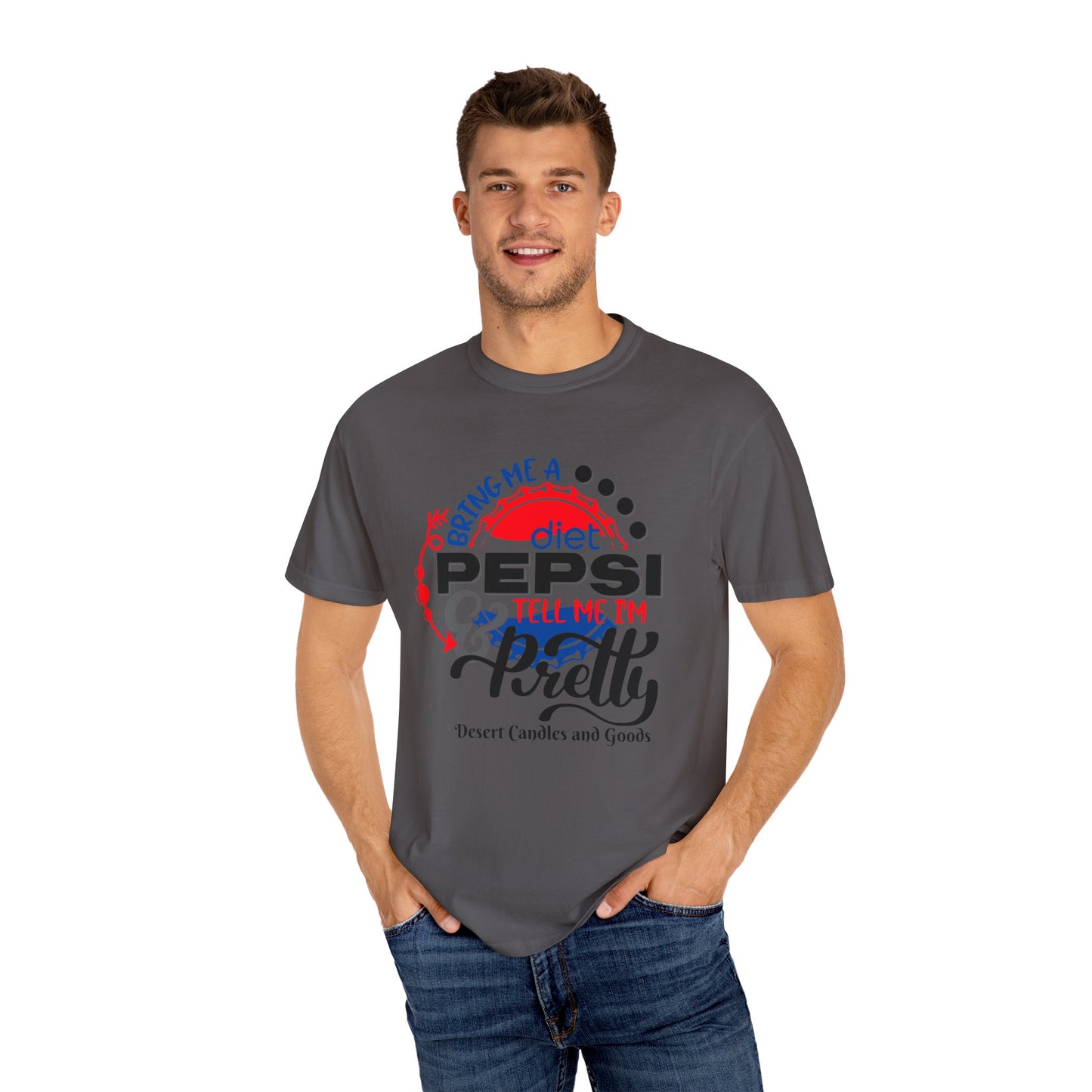 Unisex Garment-Dyed T-shirt Diet Pepsi