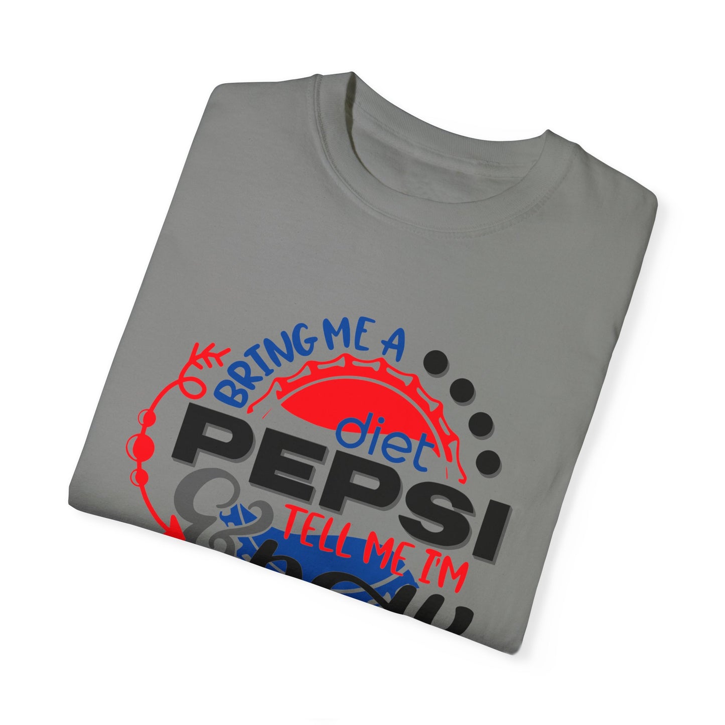 Unisex Garment-Dyed T-shirt Diet Pepsi