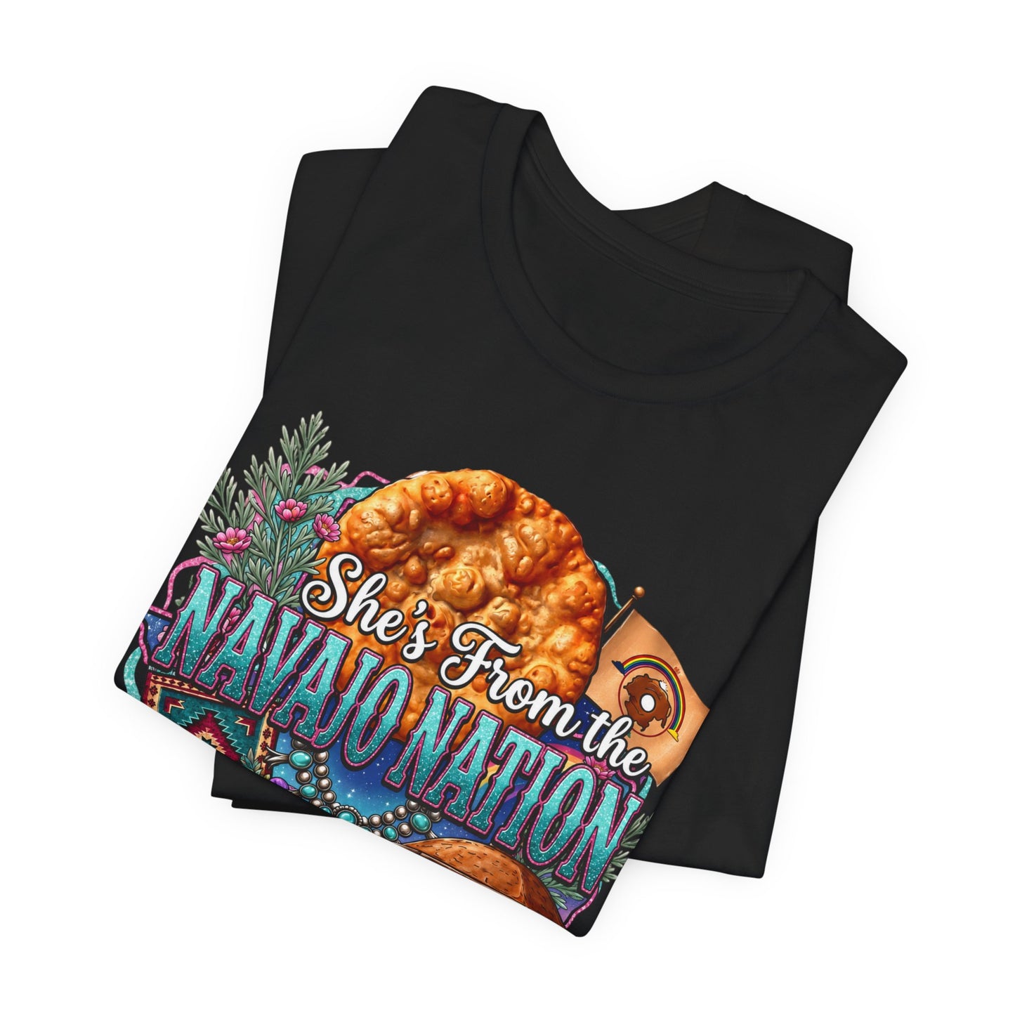 She's From the Navajo Nation T-Shirt — Native Pride Graphic Tee