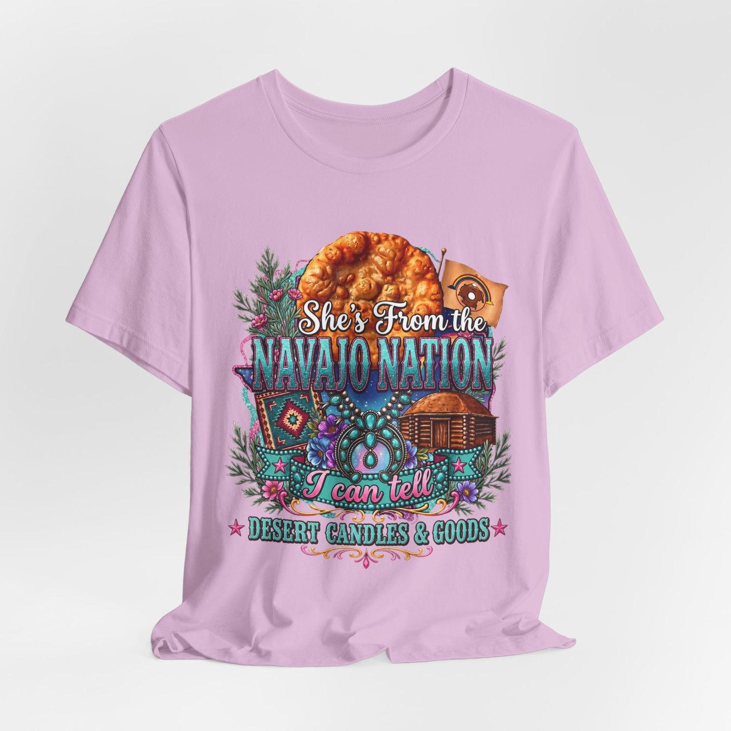 She's From the Navajo Nation T-Shirt — Native Pride Graphic Tee