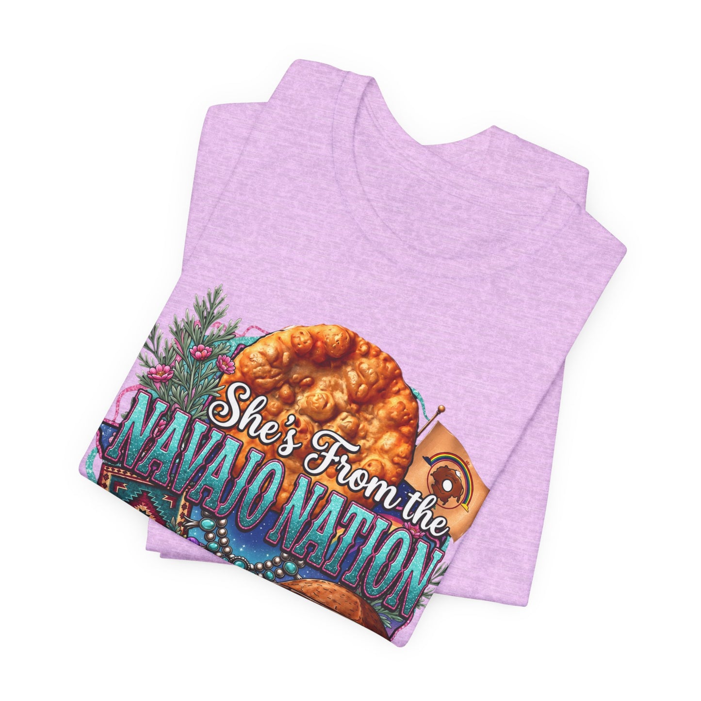 She's From the Navajo Nation T-Shirt — Native Pride Graphic Tee