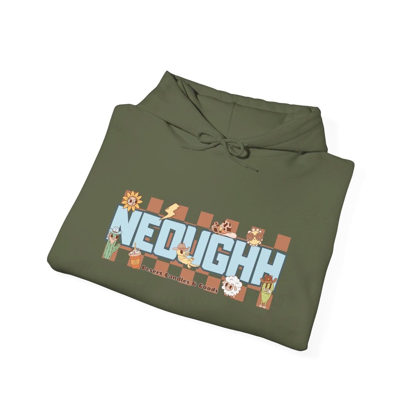 NEEOOUGGHH Unisex Hooded Sweatshirt