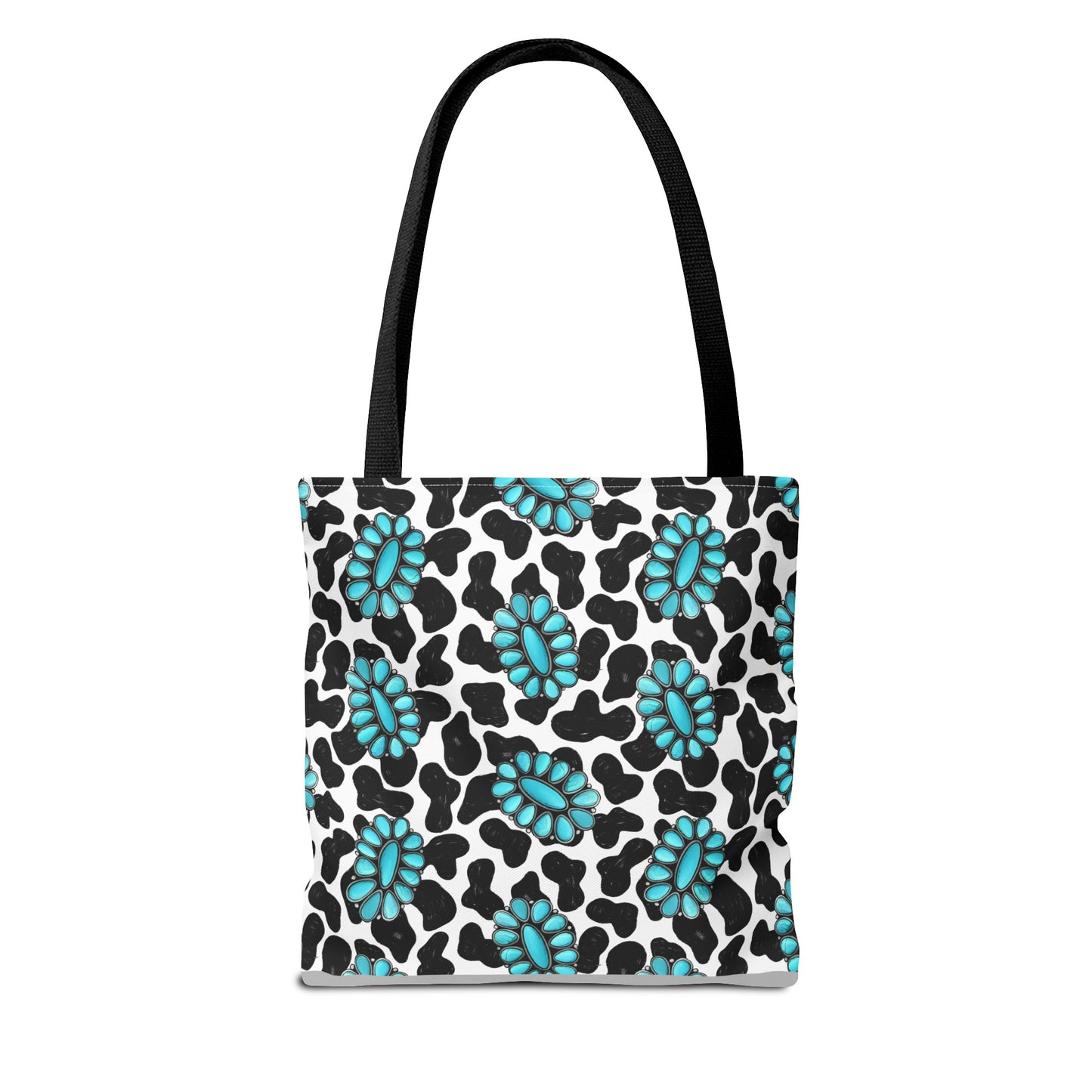 Turquoise Love Tote Bag