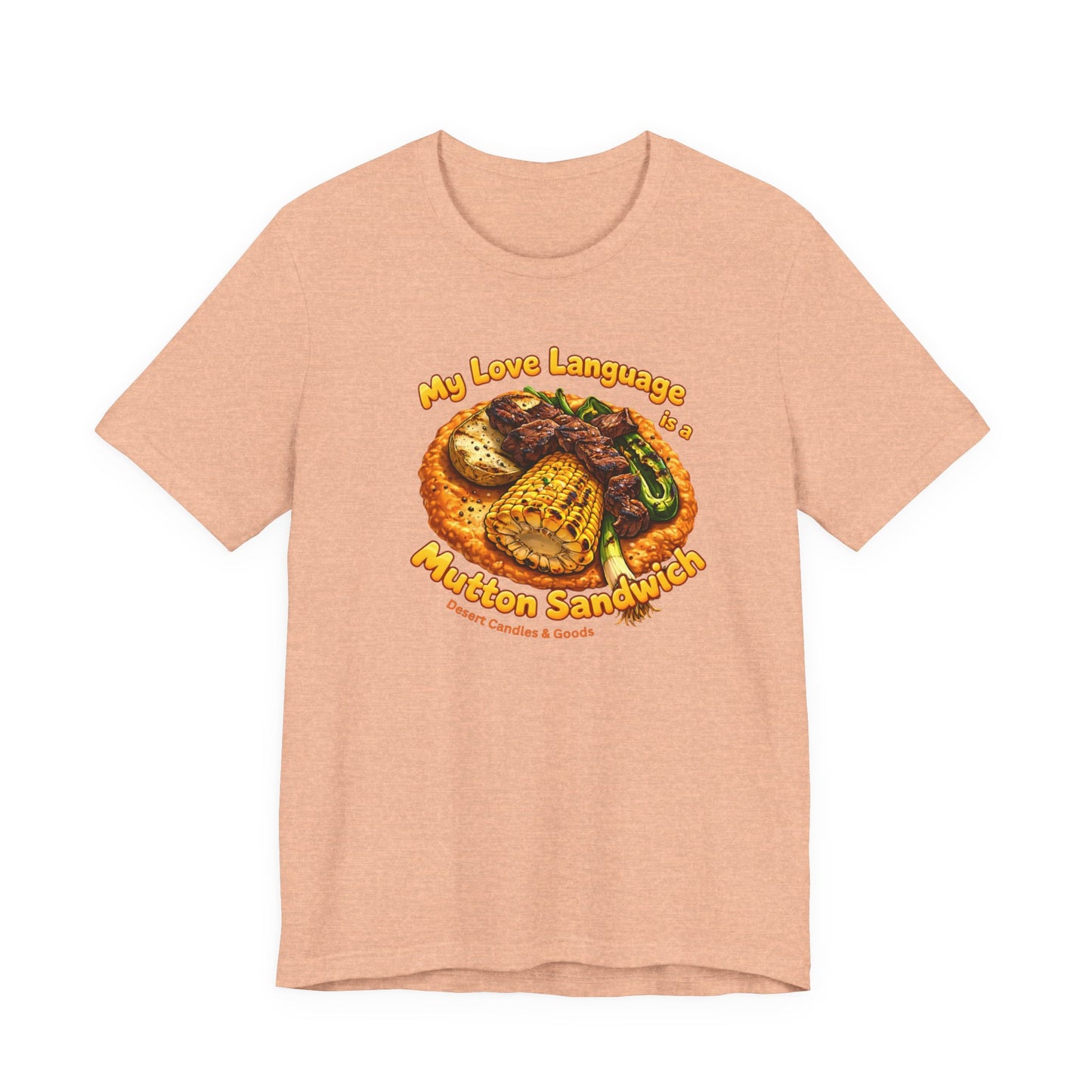BELLA CANVAS-Turquoise Love Heart T-Shirt — "My Love Language is Turquoise" Graphic Tee