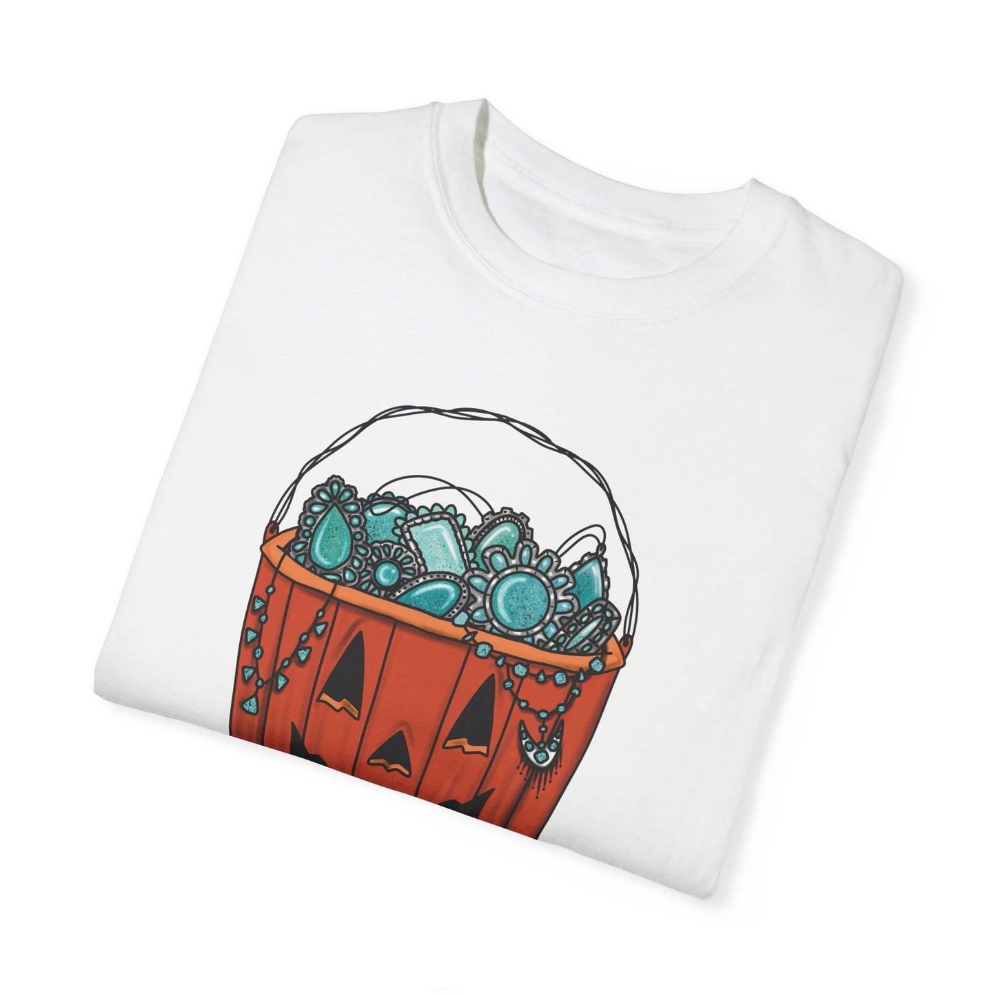 Unisex Garment-Dyed T-shirt Pumpkin