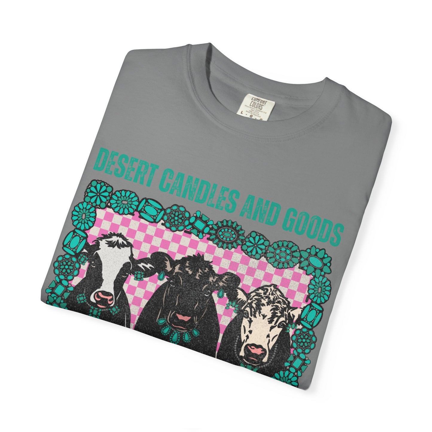Cow Unisex Garment-Dyed T-shirt
