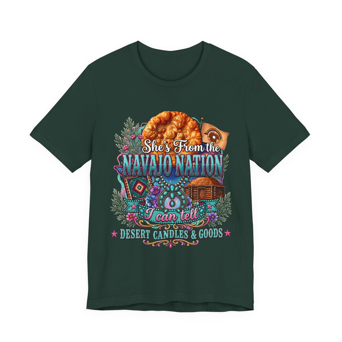 She's From the Navajo Nation T-Shirt — Native Pride Graphic Tee