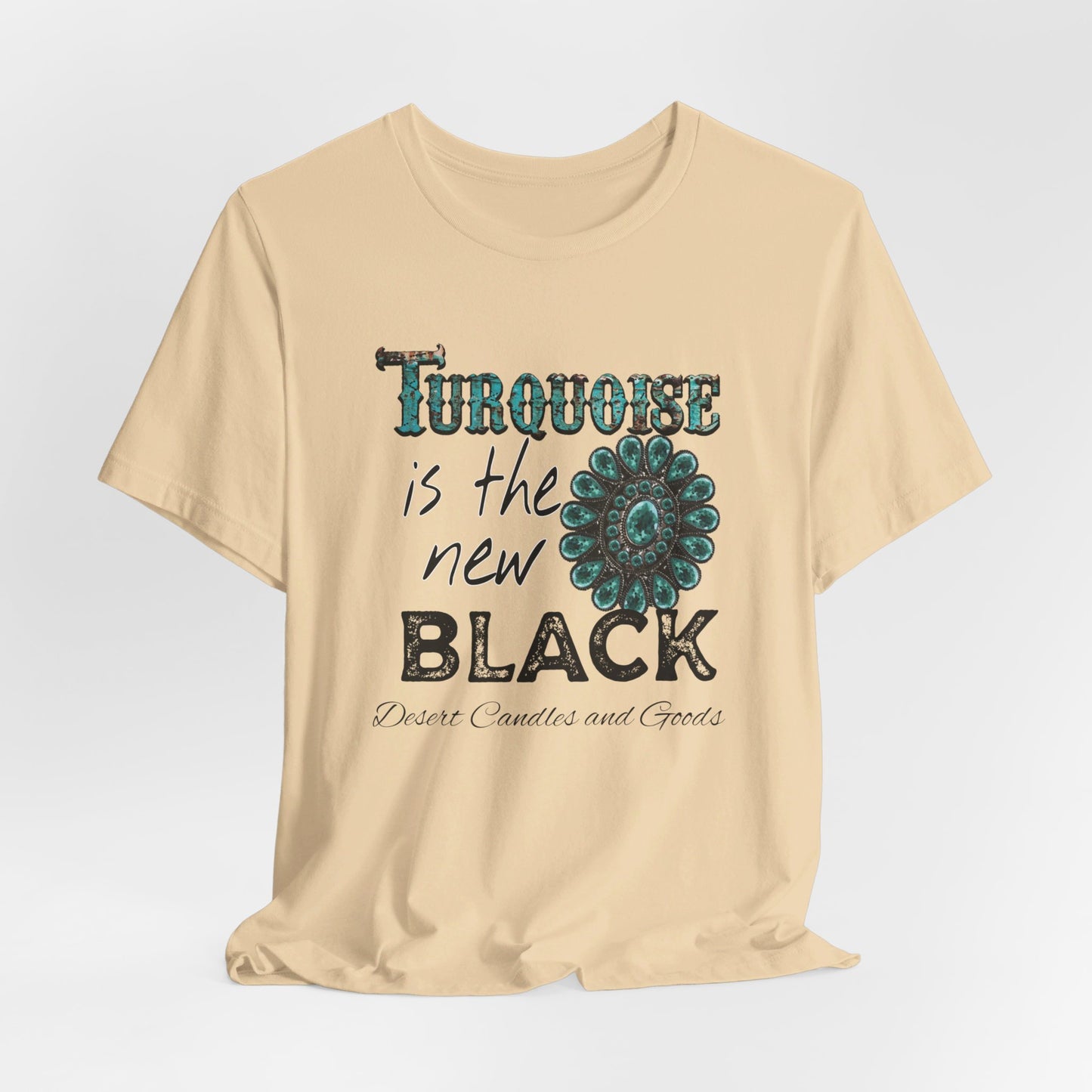 Turquoise is the new black Tee