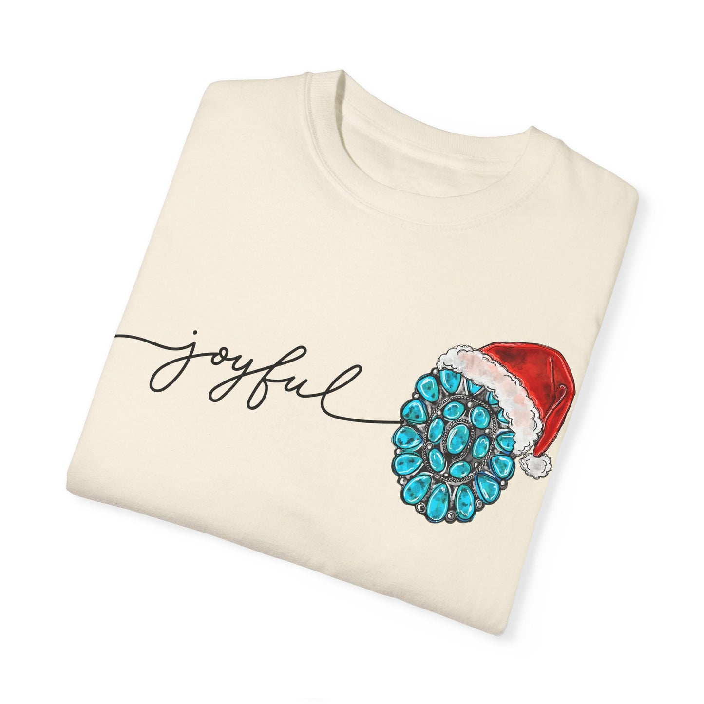 Unisex Garment-Dyed T-shirt Joyful