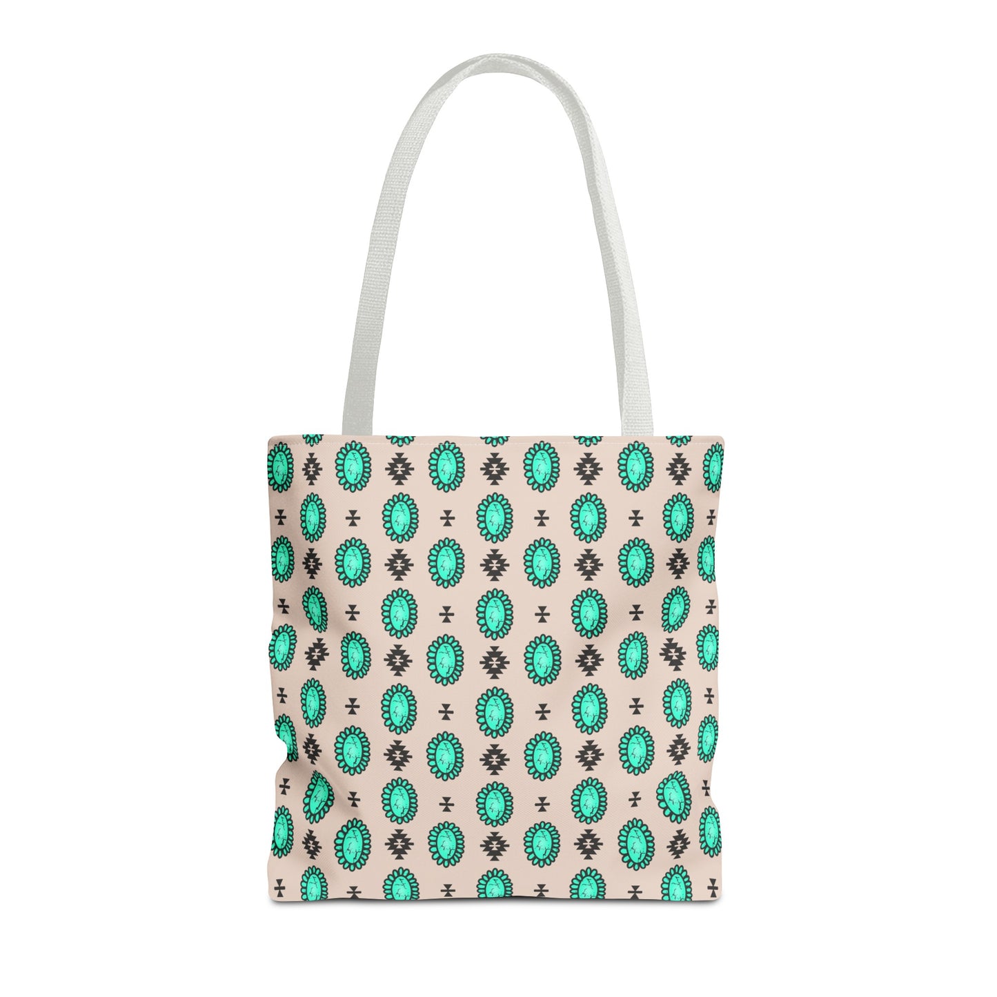 Turquoise Me Down Tote Bag