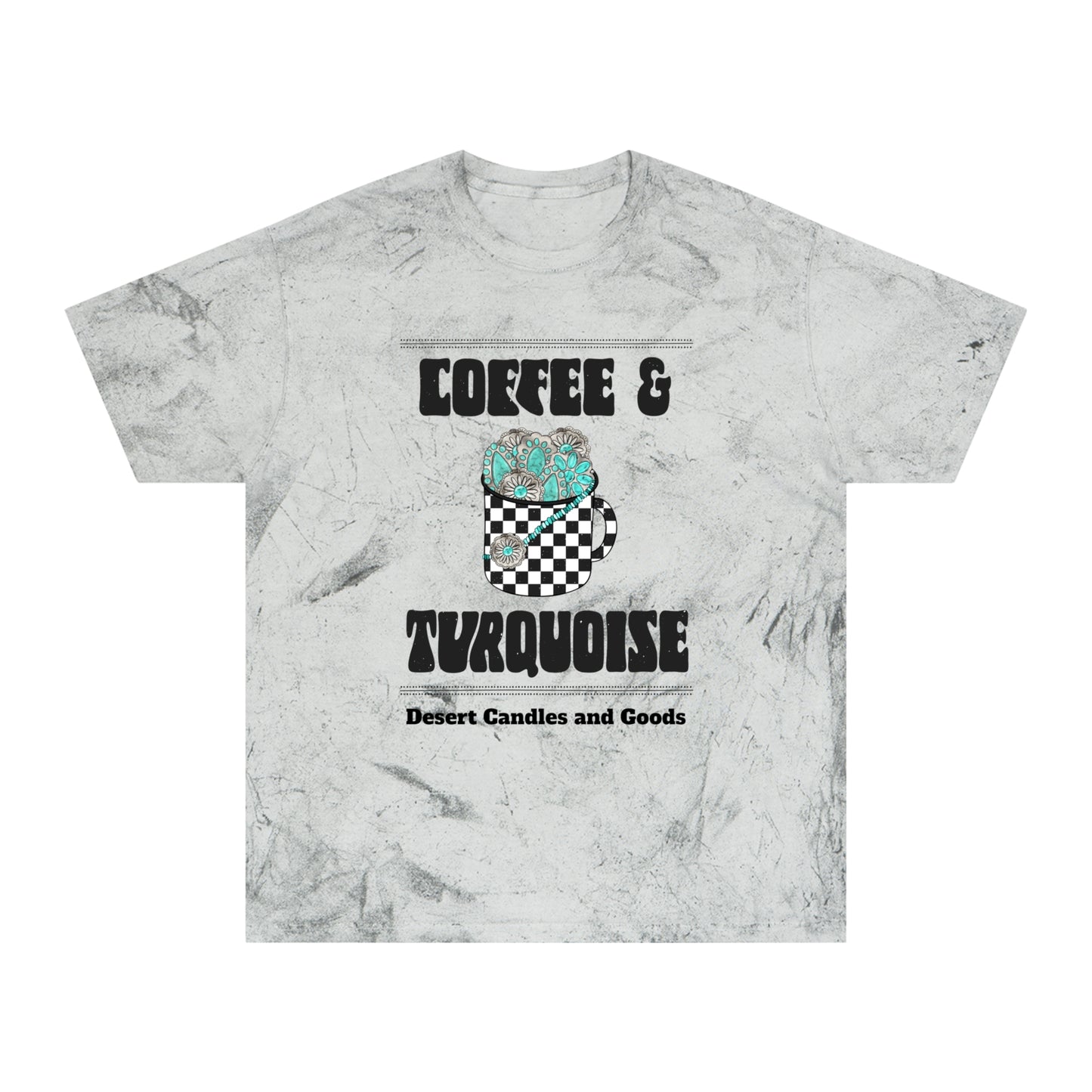 Unisex Color Blast T-Shirt Coffee