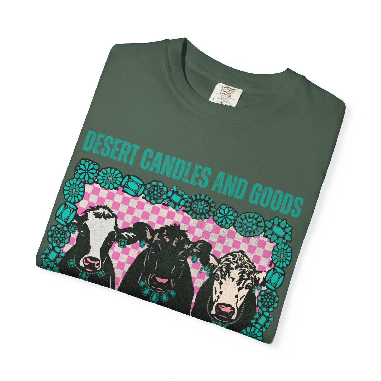 Cow Unisex Garment-Dyed T-shirt