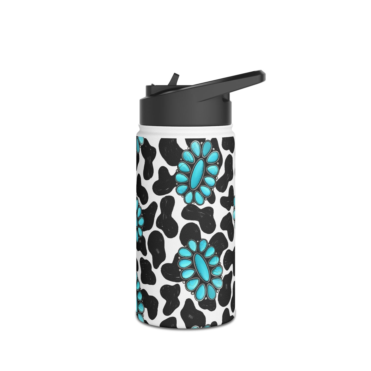 Turquoise love Stainless Steel Water Bottle