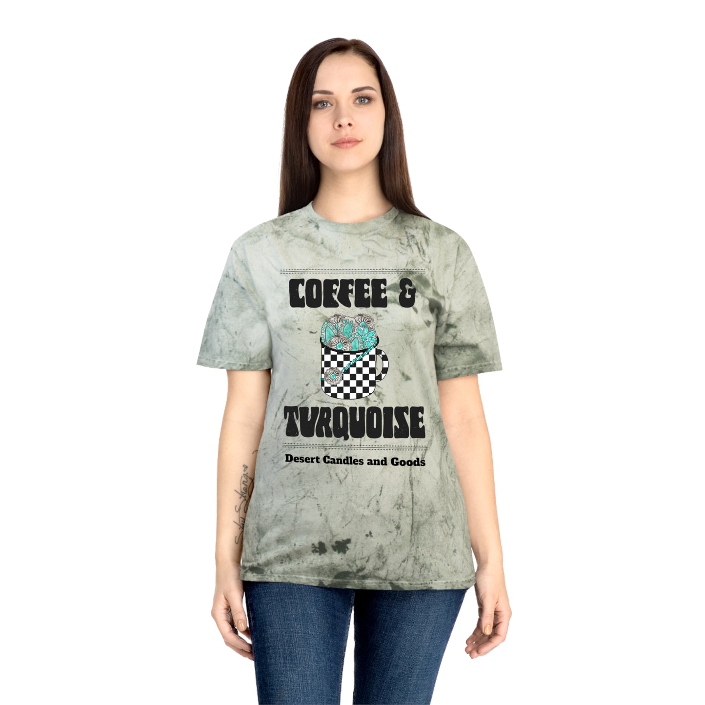 Unisex Color Blast T-Shirt Coffee