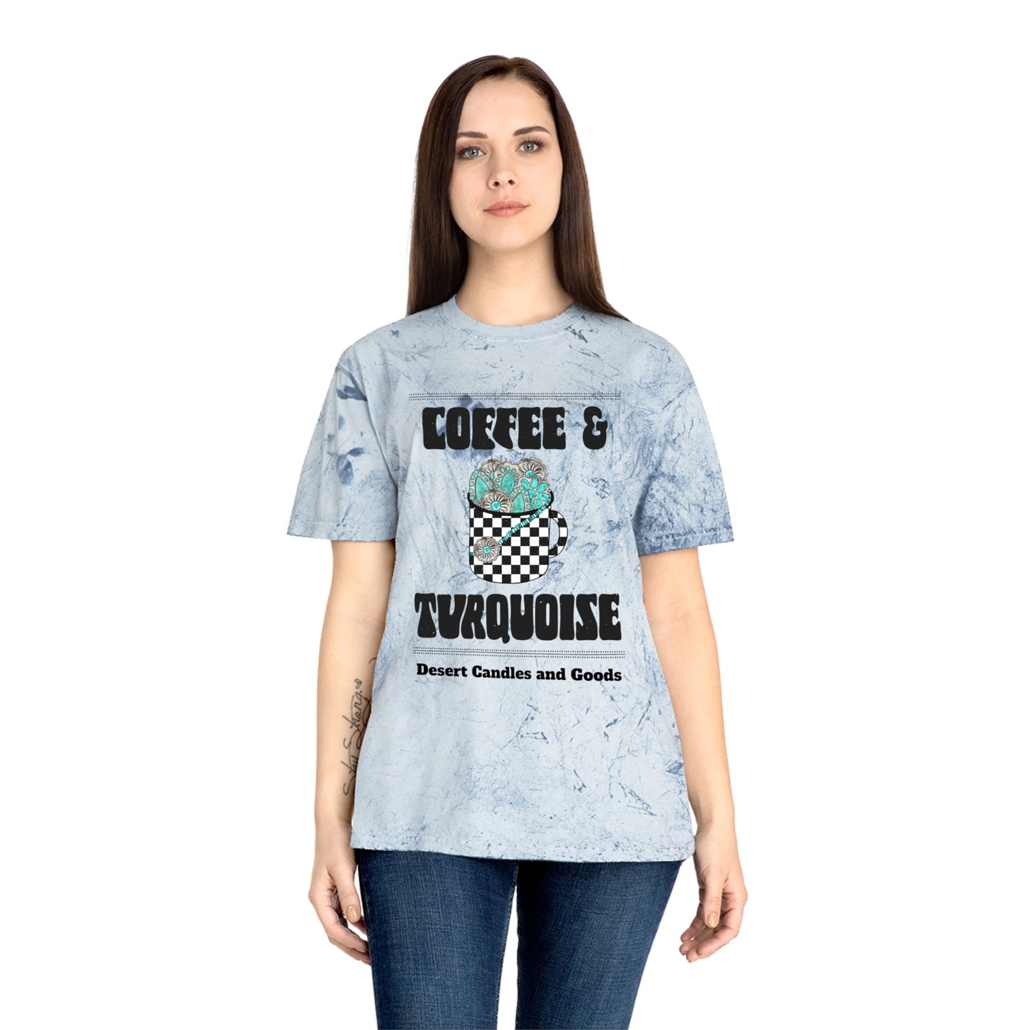 Unisex Color Blast T-Shirt Coffee