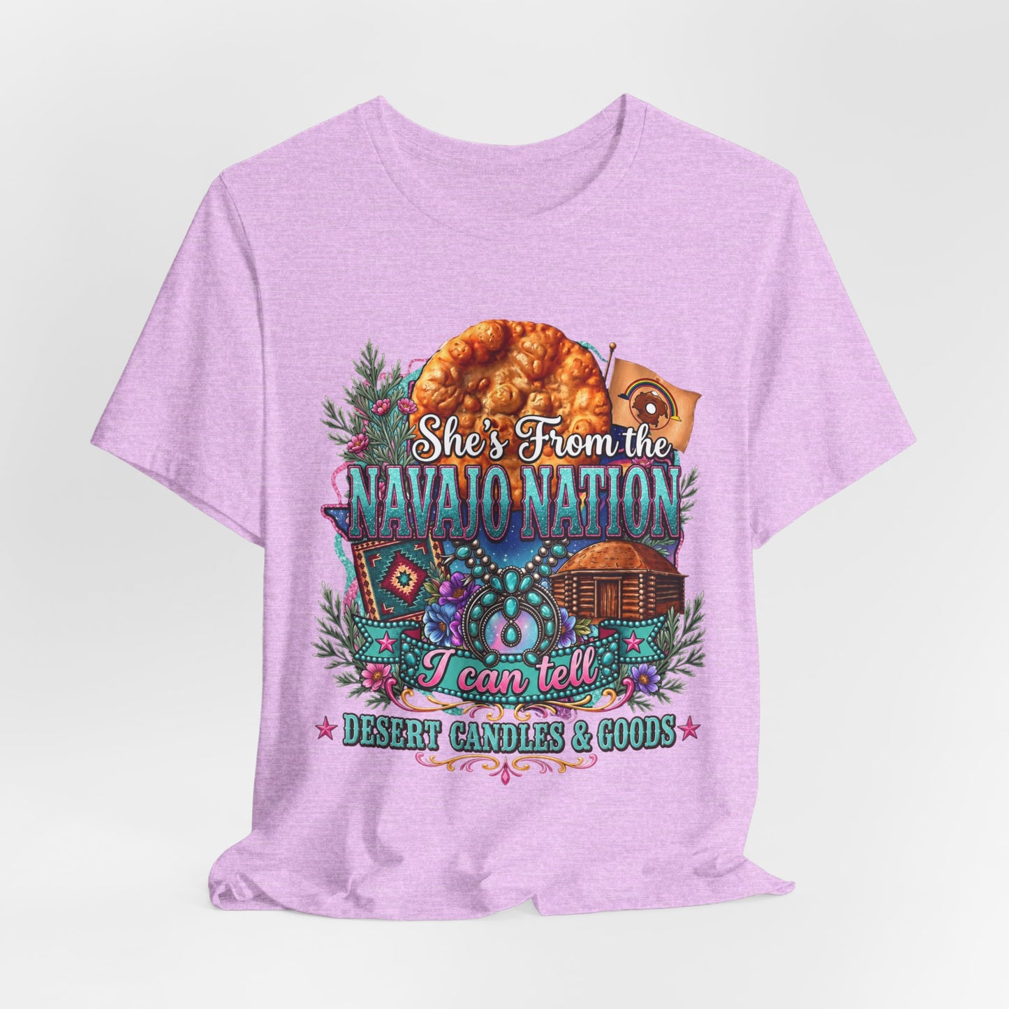 She's From the Navajo Nation T-Shirt — Native Pride Graphic Tee